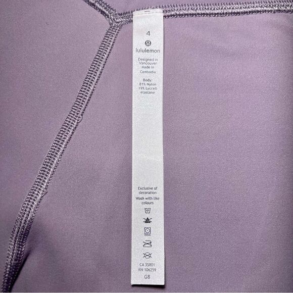 Lululemon Align Wide Leg Crop in Violet Verbena - Picture 6 of 9